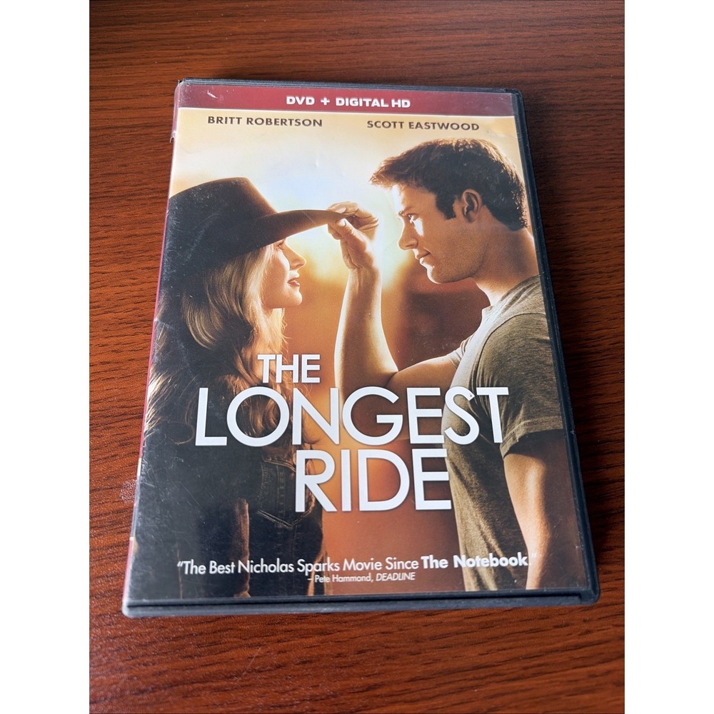 The Longest Ride DVD Britt Robertson Scott Eastwood 2015 Fox